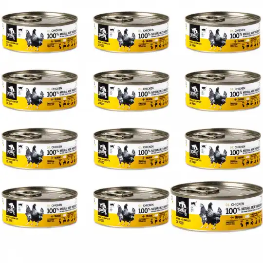 Szybka dostawa 3COTY Kurczak - mokra karma dla kota - 12x80g
