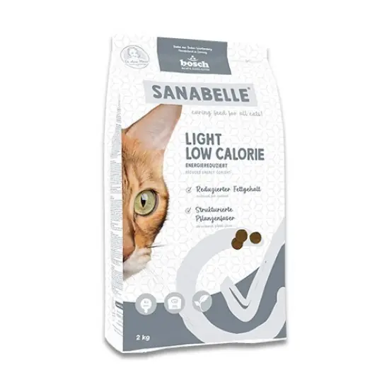 BOSCH Sanabelle Light Low Calorie Drób - sucha karma dla kota - 8kg Oferta czasowa