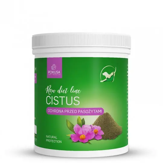 POKUSA RawDietLine Cistus - czystek dla psa i kota - 100g Nowy