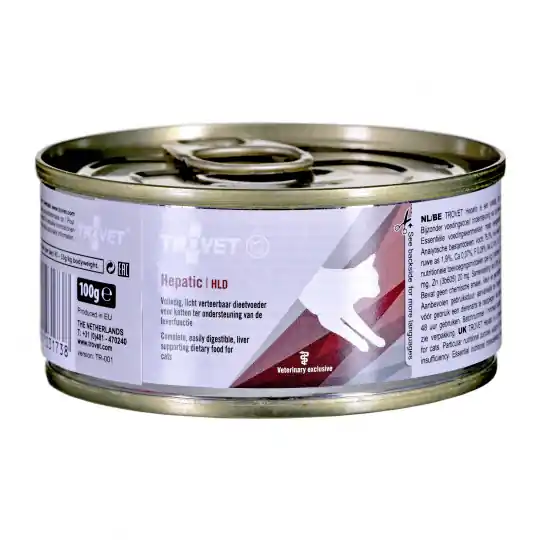 Dodaj do koszyka TROVET Hepatic HLD z kurczakiem - mokra karma dla kota - 100 g