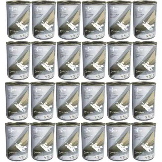 TROVET Recovery Liquid CCL - mokra karma dla psa i kota - 24x400g Tani