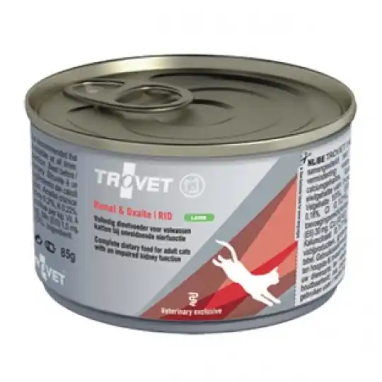 TROVET Renal & Oxalate RID Jagnięcina - mokra karma dla kota - 100g Wyjątkowa oferta