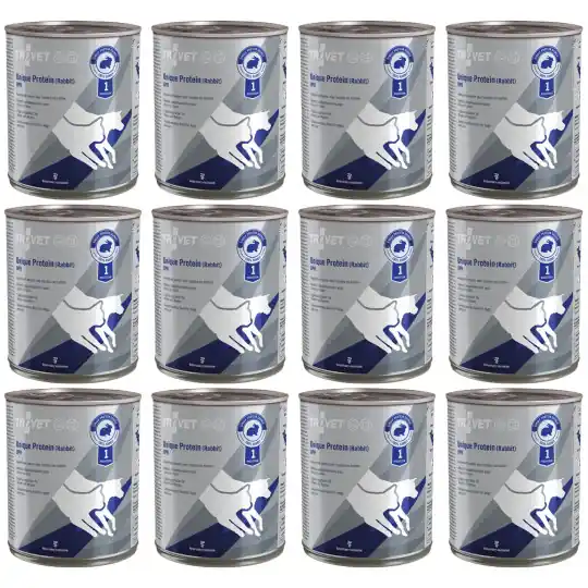 TROVET Unique Protein UPR Królik - mokra karma dla psa i kota - 12x800g Obniżka ceny