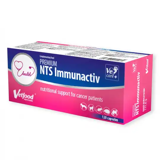 VETFOOD Premium NTS Immunactiv - suplementy dla psa i kota - 120szt. Kup teraz
