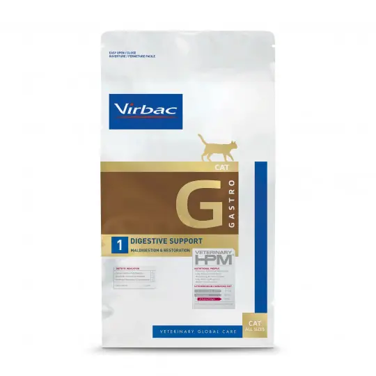 VIRBAC HPM Digestive Support Gastro Zaburzenia trawienia - sucha karma dla kota - 1,5kg Hit sprzedaży