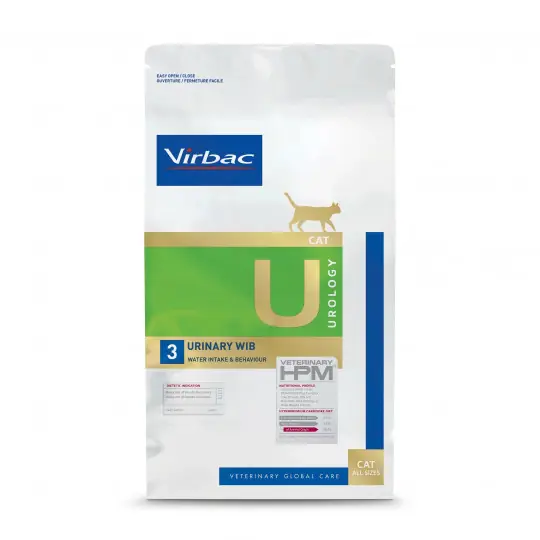 VIRBAC Veterinary HPM® Urinary wib - Ograniczenie stresu - sucha karma dla kota - 1,5kg Zamów dziś