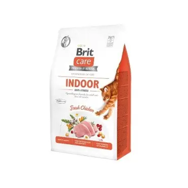 Tylko do końca tygodnia BRIT CARE CAT GRAIN FREE INDOOR ANTISTRESS KARMA DLA KOTA