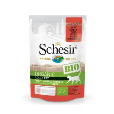 SCHESIR BIO KARMA DLA KOTA - Z WOŁOWINĄ Obniżka ceny