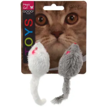MAGIC CAT PLUSZOWE MYSZKI Z KOCIMIĘTKĄ ZABAWKI DLA KOTA Super okazja