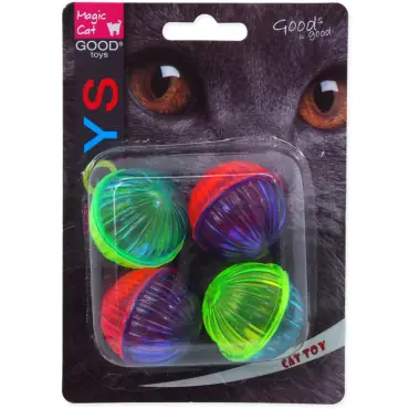 MAGIC CAT GRZECHODZĄCE PIŁECZKI DLA KOTA dwukolorowe Tani