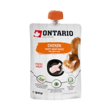 ONTARIO CHICKEN TASTY MEAT PASTE KARMA UZUPEŁNIAJĄCA DLA KOTA z kurczakiem Zamów dziś