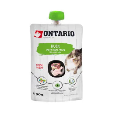 Zniżka ONTARIO DUCK TASTY MEAT PASTE KARMA UZUPEŁNIAJĄCA DLA KOTA z kaczką