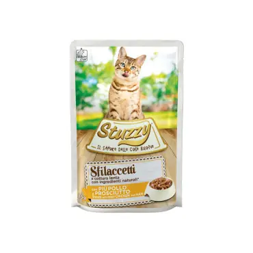 STUZZY SPECIALITY MOKRA KARMA DLA KOTA Z KURCZAKIEM I SZYNKĄ Kup online