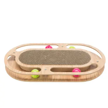 Oferta limitowana TRIXIE KARTONOWY DRAPAK DLA KOTA z drewnianą ramką