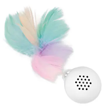 Obniżka ceny EPIC PET ROLLING FEATHER BALL DŹWIĘKOWA ZABAWKA Z PIÓRKAMI DLA KOTA