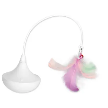 Taniej EPIC PET SPINNING FEATHERS ZABAWKA OBROTOWA WAŃKA WSTAŃKA DLA KOTA