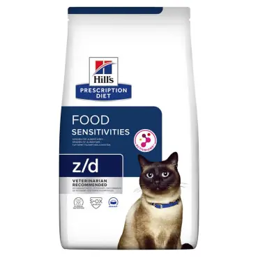 Popularny HILLS PRESCRIPTION DIET FELINE Z/D SUCHA KARMA DLA KOTA