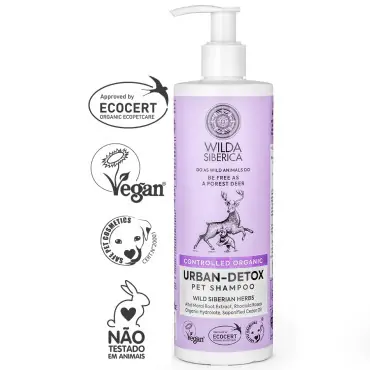 WILDA SIBERICA URBAN-DETOX SZAMPON INTENSYWNIE CZYSZCZĄCY DLA PSA I KOTA Ograniczona ilość