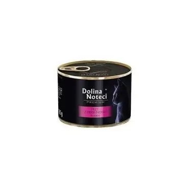 DOLINA NOTECI PREMIUM FILET Z PIERSI INDYKA W SOSIE puszka dla kota Ostatnie sztuki