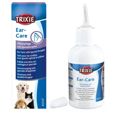 TRIXIE EAR CARE PŁYN DO PIELĘGNACJI USZU PSA KOTA I KRÓLIKA Rabat