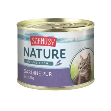 SCHMUSY NATURE SARDYNKI W GALARETCE KARMA DLA KOTA Szybka wysyłka