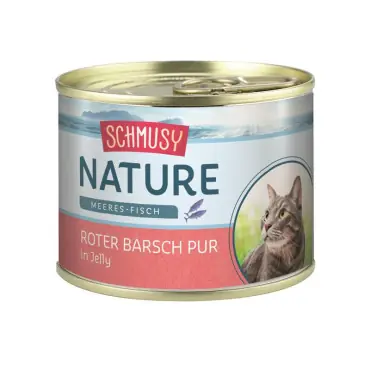 SCHMUSY NATURE CZERWONY OKOŃ W GALARETCE KARMA DLA KOTA Premium