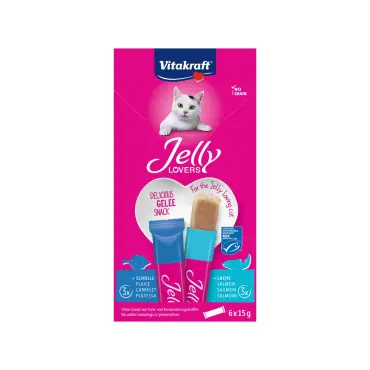 VITAKRAFT JELLY LOVERS PRZYSMAK DLA KOTA z łososiem i flądrą Bezpieczne zakupy