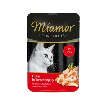 MIAMOR FEINE FILETS MOKRA KARMA DLA KOTA - filety kurczaka z pomidorami Wyprzedaż