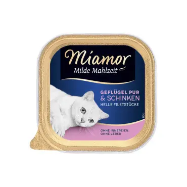 Nie przegap MIAMOR MILDE MAHLZEIT DRÓB Z SZYNKĄ