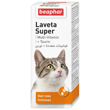 Bezpieczna płatność BEAPHAR LAVETA SUPER DLA KOTÓW