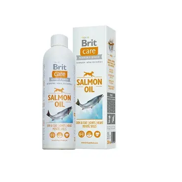 BRIT CARE OLEJ Z ŁOSOSIA DLA PSA I KOTA Premium