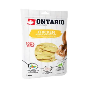 ONTARIO PRZYSMAK DLA KOTA - GOTOWANE FILECIKI Z KURCZAKA Cena promocyjna