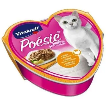 VITAKRAFT POESIE MOKRA KARMA DLA KOTA z indykiem w sosie serowym Obniżka ceny