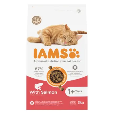Łatwy zwrot IAMS FOR VITALITY KARMA DLA KOTA z łososiem