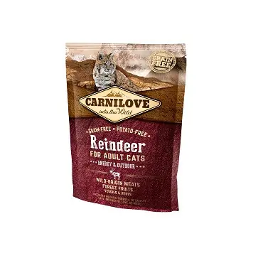 CARNILOVE CAT ENERGY OUTDOOR RENIFER KARMA DLA KOTÓW Okazja