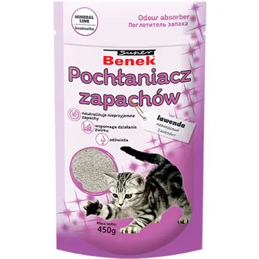 SUPER BENEK POCHŁANIACZ ZAPACHÓW LAWENDOWY Nie przegap