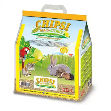 CHIPSI MAIS CITRUS KUKURYDZIANA PODŚCIÓŁKA DLA GRYZONI, PTAKÓW I KRÓLIKÓW Promocja