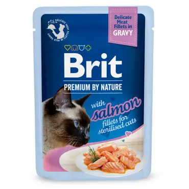 BRIT PREMIUM CAT KARMA DLA STERYLIZOWANEGO KOTA - z łososiem Ograniczona ilość
