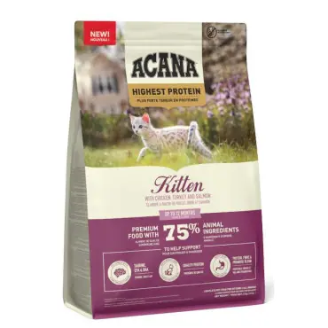 ACANA HIGHEST PROTEIN KITTEN KARMA DLA KOCIĄT Wysoka jakość