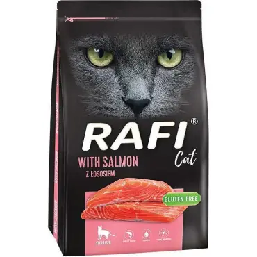 Rabat RAFI CAT SUCHA KARMA Z ŁOSOSIEM dla kota sterylizowanego