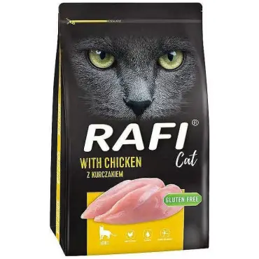 Do wyczerpania zapasów RAFI CAT SUCHA KARMA Z KURCZAKIEM dla kota