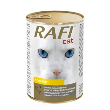 Do wyczerpania zapasów RAFI CAT MOKRA KARMA Z DROBIEM puszka dla kota