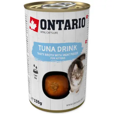 ONTARIO TUNA DRINK KARMA UZUPEŁNIAJĄCA DLA KOCIĄT z tuńczykiem Wyprzedaż
