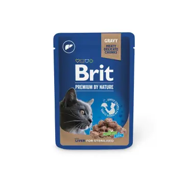 BRIT PREMIUM CAT KARMA DLA STERYLIZOWANEGO KOTA z wątróbką Oferta czasowa