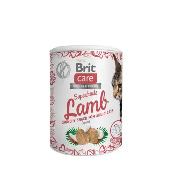 Nie przegap BRIT CARE CAT SNACK SUPERFRUITS LAMB PRZYSMAK DLA KOTA