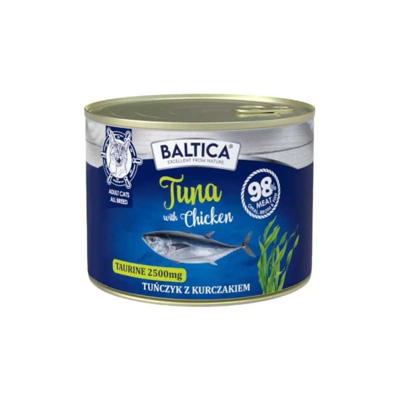 Premium Baltica Excellent Mokra Karma dla Kota – Tuńczyk z Kurczakiem 185g