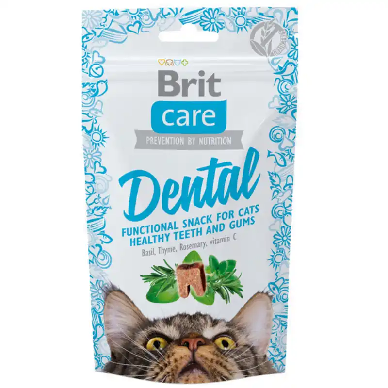 Brit Care Cat Snack Dental 50G Promocja