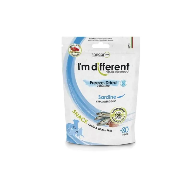 Cena promocyjna I’m Different Snack Sardynka 40g