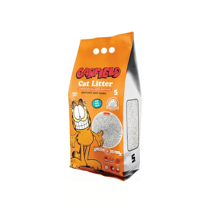Super okazja Garfield żwirek bentonit dla kota mydło marsylskie 5L