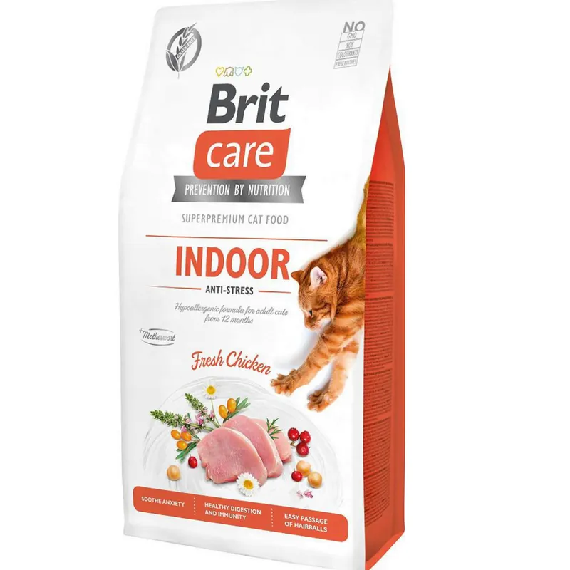 Brit Care Cat Grain-Free Indoor Sucha Karma dla kota 400g Hit sprzedaży